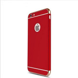 Husa cu folie de protectie inclusa pentru iPhone 6 MyStyle Red, Rosu