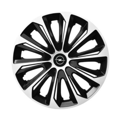 Set 4 capace roti Extra strong silver R15 Compatibil Cu Opel foto