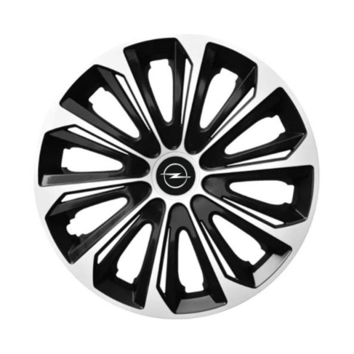 Set 4 capace roti Extra strong silver R15 Compatibil Cu Opel