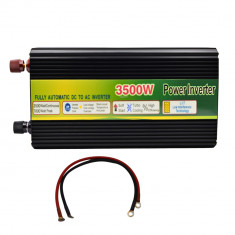 Invertor auto 3500W, 12V, cu USB si priza 220V