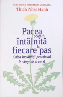 PACEA POATE FI INTALNITA LA FIECARE PAS-THICH NHAT HANH-277020 foto