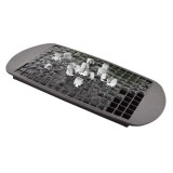 Matrice silicon pentru gheata, cuburi mici, 24 x 12 x 1 cm, Oem