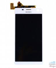 Ecran LCD Display Sony Xperia C4 Alb E5303, E5306, E5353 foto