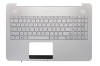 Carcasa superioara cu tastatura palmrest Laptop, Asus, VivoBook Pro N552, N552V, N552VX, N552VW, N552VX-1A, 13N0-SHA0311, 90NB09P1-R31US0, iluminata,