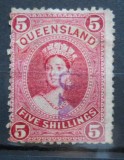 REGINA VICTORIA QUEENSLAND COLONII BRITANICE, 5SH