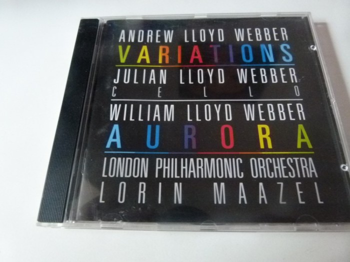 aURORA, vARIATION - l. Weber, cd