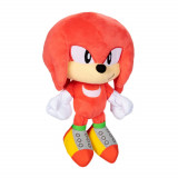 Jucarie din plus Knuckles, Nintendo Sonic, 20 cm, Sonic The Hedgehog