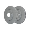 Set discuri frana fata ATE, Nissan Leaf (Ze0), 11.2010-, Leaf (Ze1 ), 08.2017-, Nv200 / Evalia Bus, 07.2010-, Nv200 Caroserie, 02.2010-, Fata; puntea