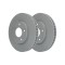 Set discuri frana fata ATE, Nissan Leaf (Ze0), 11.2010-, Leaf (Ze1 ), 08.2017-, Nv200 / Evalia Bus, 07.2010-, Nv200 Caroserie, 02.2010-, Fata; puntea