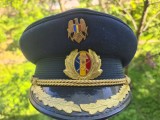 Cascheta Sapca ceremonie Marina mas 56 Militara Ofiter 1991