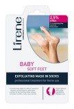 Sosete exfoliante 2.5% uree Baby Soft Feet Foot Care, 17ml, Lirene