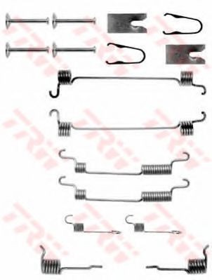 Set accesorii, sabot de frana ROVER 25 (RF) (1999 - 2005) TRW SFK267 foto