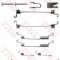 Set accesorii, sabot de frana ROVER 25 (RF) (1999 - 2005) TRW SFK267