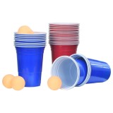 Set de masa joc bere ping pong, 0,5 L, plastic GartenMobel Dekor, vidaXL