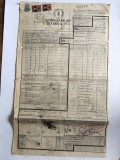 Scrisoare de trasura Caile Ferate Romane 1937 / CD1P