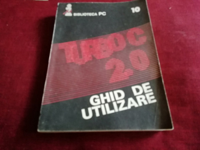 GHID DE UTILIZARE TURBO C 2.0