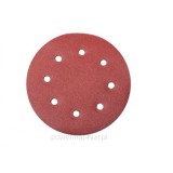Disc pentru slefuit cu 8 gauri, P150, 190 mm, Powermat PM0526