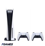 Consola Sony Playstation 5, Ps5 Disk Edition 825gb + Doua Controllere PlayStation 5, Second-Hand