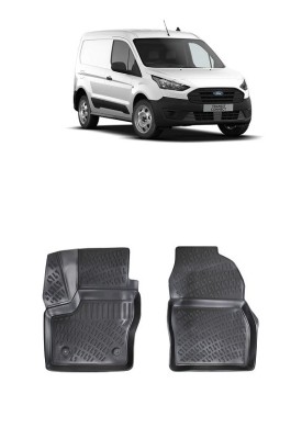 Set Covorase Auto Cauciuc dedicate Ford Connect II (Fata) 2014-2020 foto
