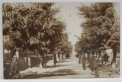 VASLUI , BULEVARDUL KOGALNICEANU , CARTE POSTALA , 1929 foto