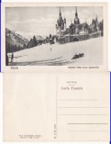 Sinaia - Castelul Peles iarna-Sporturile