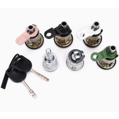 Set 6 Cilindri Inchidere Usi + 2 Chei pentru Ford Transit MK5 (1994&ndash;2000) | Echiv OE 1074762, 1112385, 95VBB22050BG
