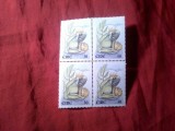 Bloc 4 valori Irlanda 2000 - Zodiac Chinezesc - Broasca