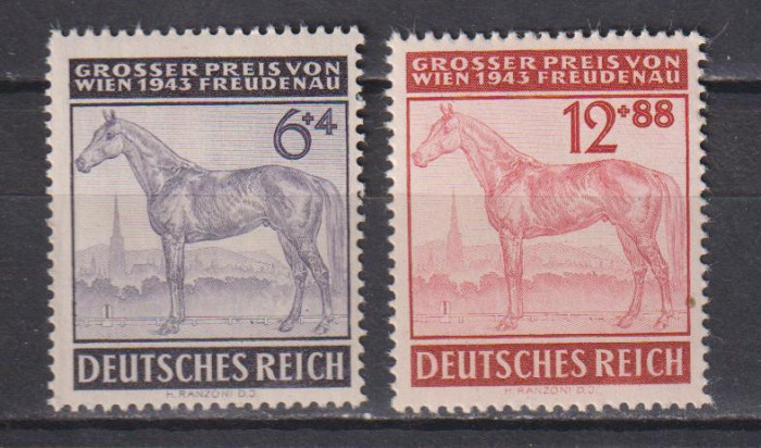 GERMANIA DEUTSCHES REICH 1943 MI. 857-858 MNH