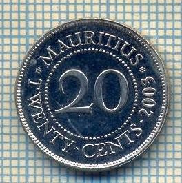 12113 MONEDA - MAURITIUS - 20 CENTS -ANUL 2003 -STAREA CARE SE VEDE