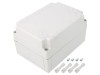 Carcasa universala FIBOX, Policarbonat, IP67, 130x180x100mm, IK08, Gri, Serie MNX