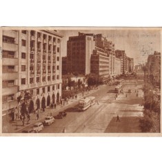 Bucuresti. B-dul G-ral Magheru (circulata 1952)