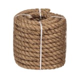 Snur universal din iuta, maro, 12m x 14mm
