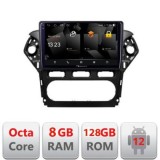 Navigatie Ford Mondeo 2010-2014 5960Pro-MONDEO-CLIMA Android Octa Core Qualcomm 2K Qled 8+128 DTS DSP 360 4G Optical CarStore Technology