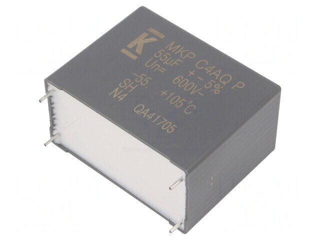 Condensator Polipropilenă DC-Link 55uF THT &plusmn;5%