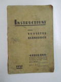 INSTRUCTIUNI PENTRU VOPSITUL BLANURILOR 1937