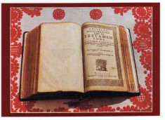 CAR POSTALA BIBLIA REFORMATA DE LA ORADEA 1660 NAGYVARAD-RETI REFORMATUS EGYHAZ foto