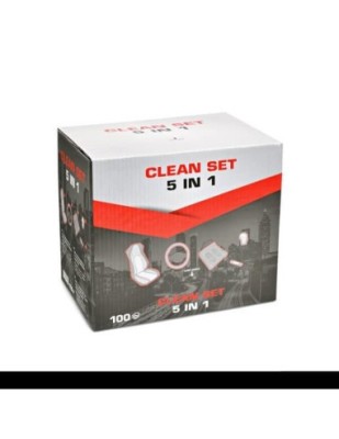 Set huse protectie auto, 5 piese 100buc foto