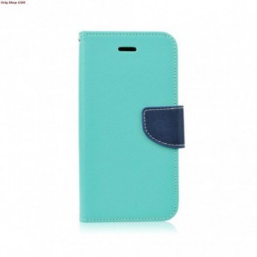 HUSA FLIP FANCY SAMSUNG G355 GALAXY CORE 2 MINT/BLUE foto