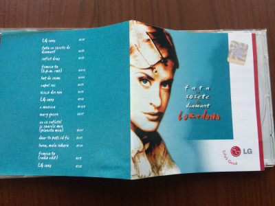 loredana fata cu sosete de diamant cd disc promo LG Electronics MediaPro2003 VG+ foto