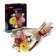 Cubic Fun - Buchet de Flori asortate 3D 363 piese foto