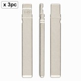 Set 3 lame cheie auto 149# HU162T MQB pentru VW, Audi, Skoda si Seat