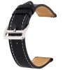 Curea piele, compatibila cu Huawei Watch GT 2 Pro, Telescoape QR, 22mm, Black Night, Very Dream