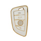 Husa de protectie Premium pentru cheie BMW, material TPU de inalta calitate, compatibila cu X1, X2, X3, X6, X5, Seria 3, 5, 6, 7, 8, Seria F, G ( 2015