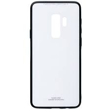 Husa Glass Case, Samsung S9 Plus, Alb foto