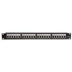 PATCH PANEL 24 PORTURI UTP CAT 5E KRONE+110 EMTEX