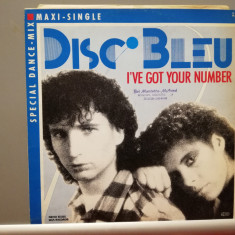 Disc Bleu – I’ve Got Your Number (1984/MCA/RFG) - Maxi Single - Vinil/NM+