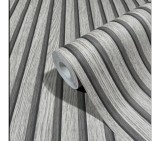 Tapet modern Riflaj lemn gri extralavabil Marburg Botanica 33959, 53cm x 10m