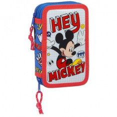 Penar echipat cu doua Fermoare Mickey Mouse