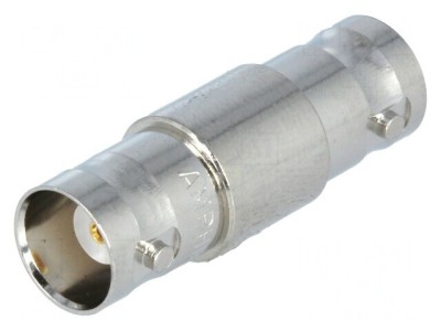Adaptor BNC Dublu Soclu 50&amp;Omega; foto