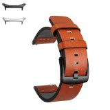 Curea piele naturala, compatibila Samsung Galaxy Watch Ultra, Light Brown